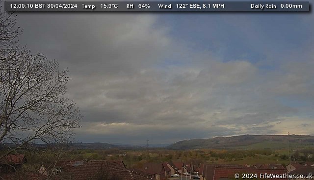 Lochgelly, Fife, Southern Scotland - Webcam Image
